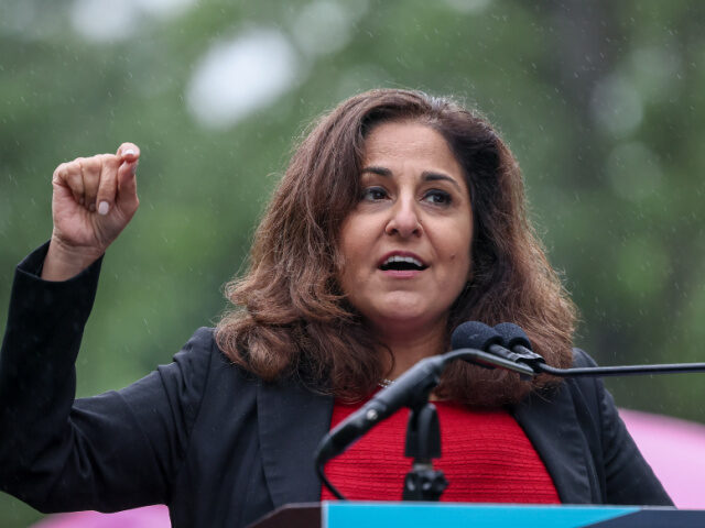 Neera Tanden CEO of American Center for Progress Neera Tanden speaks during a rally opposing House Repu
