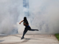 Protester Hurls Rocks at Border Patrol Vehicles in California