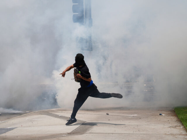 Protester Hurls Rocks at Border Patrol Vehicles in California
