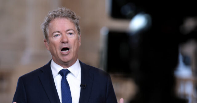 Exclusive -- Rand Paul: 'There's a Push to Make' the Big, Beautiful Bill Better