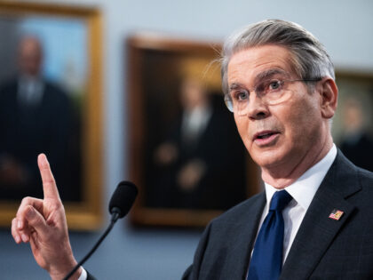 Treasury Secretary Scott Bessent testifies during the House Appropriations Subcommittee on