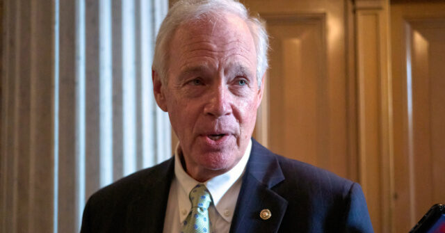 Exclusive -- Sen. Ron Johnson: Democrats Are Always Unified Because They Do 'Easy Things'