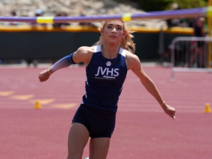Transgender athlete AB Hernandez of Jurupa Valley ties for fourth in the girls high jump a