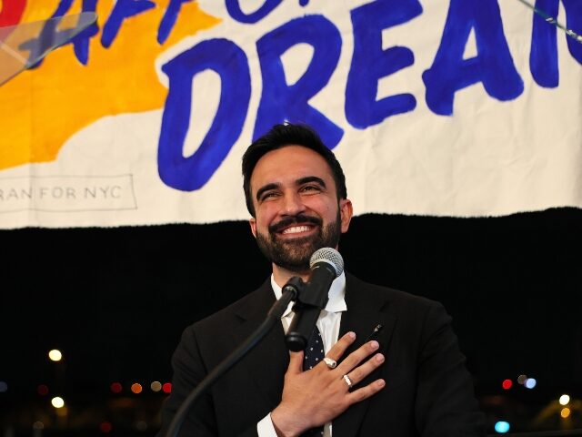 Zohran Mamdani getty New York mayoral candidate, State Rep. Zohran Mamdani (D-NY) speaks to supporters during a