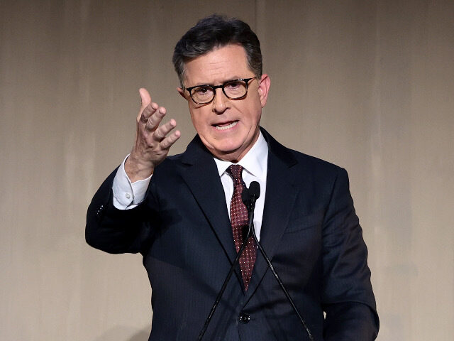 colbert NEW YORK, NEW YORK - NOVEMBER 02: Stephen Colbert speaks onstage at the WSJ. Magazine 2022