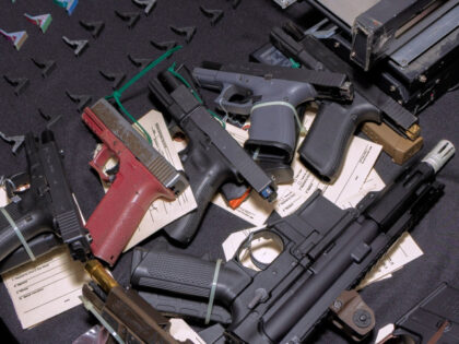 276 guns seized in Operation Showdown in Fort Worth (Tarrant County Sheriff's Office)