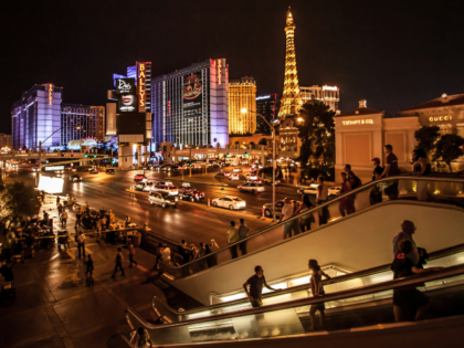WATCH: Blaze Erupts When Fireworks Thrown at Palm Tree on Las Vegas Strip
