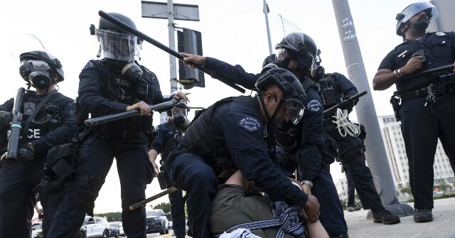 VIDEO: 45 Arrested During L.A. ICE Raids as Leftists Violently Protest