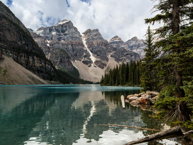 Scenic View at the Banff National Park