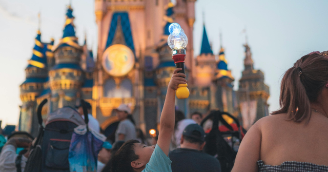 VIDEO: Brawl Involving Woman Holding Child Erupts over Line-Cutting at Disneyland