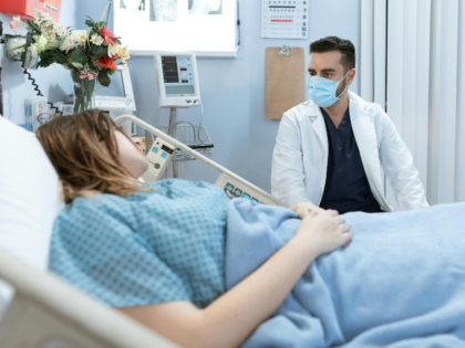 Doctor talking to a Patient