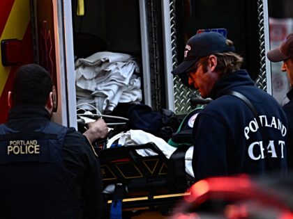 A member of the Portland Fire and Rescue Community Health Assess & Treat (CHAT) team p