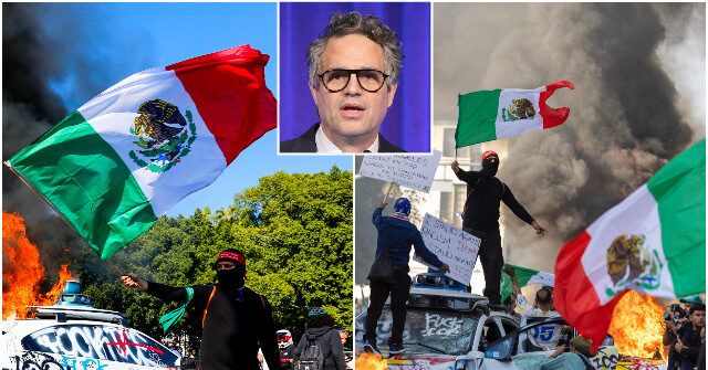 Disney’s ‘Avengers’ Star Mark Ruffalo Calls Days of Violent Anti-ICE Riots and Looting ‘Peaceful Civil Disobedience Protests’