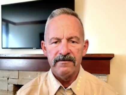 Sheriff Chad Bianco of Riverside County