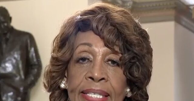 Waters: Trump Started L.A. Riots, 'He Should Not Continue to Support Violence'