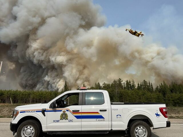 More than 220 wildfires are burning across Canada, with 3.3 million hectares (12,700 squar