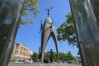 Some 38,000 children died in the US atomic bombings of Hiroshima and Nagasaki in August 19