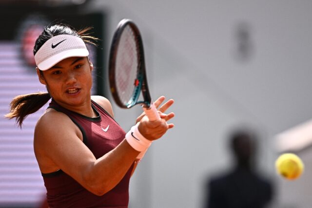 Britain's Emma Raducanu