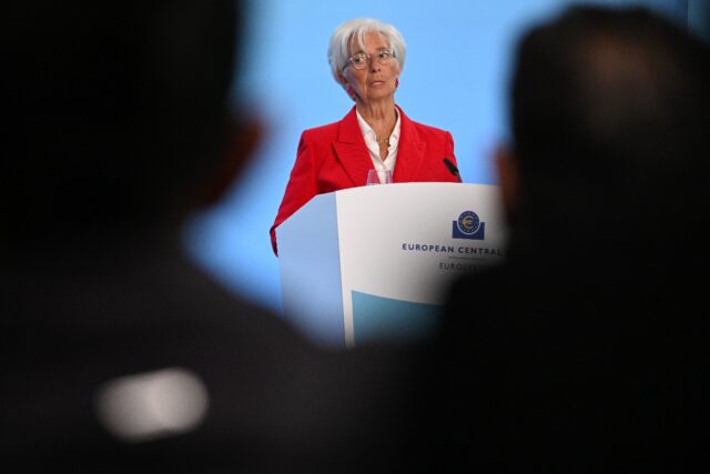 Christine Lagarde urged all parties to find solutions 'even in the face of geopolitical di