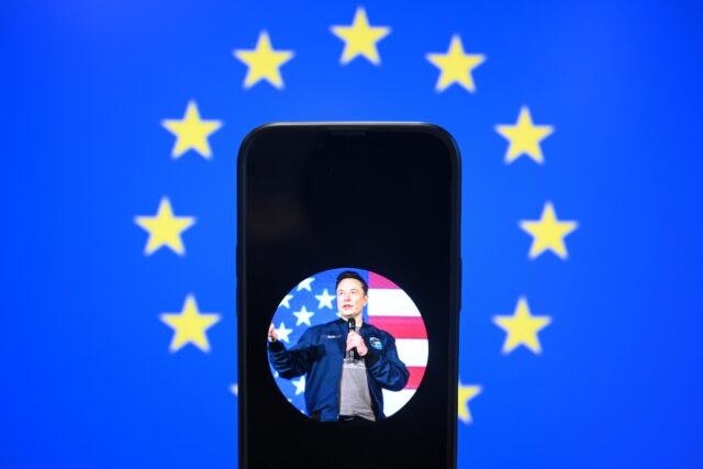 Elon Musk has been a frequent critic of the 27-nation EU -- attacking its digital laws as