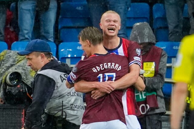 Erling Haaland was among the scorers as Norway condemned Italy to a heavy defeat in World