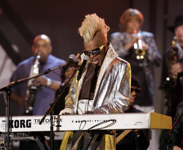 Funk pioneer Sly Stone and his diverse group Sly and the Family Stone wrote and performed