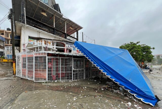 Hurricane Erick slammed into southern Mexico as a Category 3 storm before weakening as it