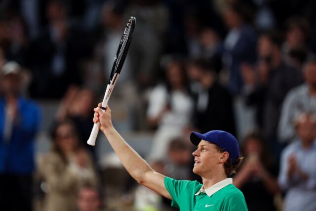 Jannik Sinner is hoping to win his fourth Grand Slam title this week