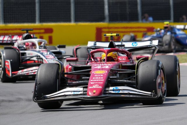 Lewis Hamilton struck a groundhog that ran onto the track during the Canadian Grand Prix