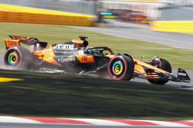 McLaren's Oscar Piastri says he was satisfied with third in qualifying for the Canadian Gr