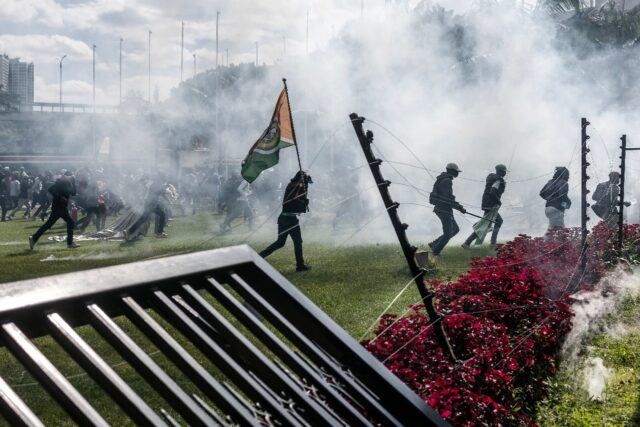 People angry about proposed tax hikes stormed Kenya's parliament a year ago but the govern