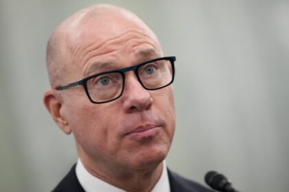 Republic Airways President and CEO Bryan Bedford testifies during his nomination hearing t