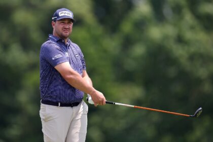 South African Thriston Lawrence fired a three-under par 67 to put himself among contenders