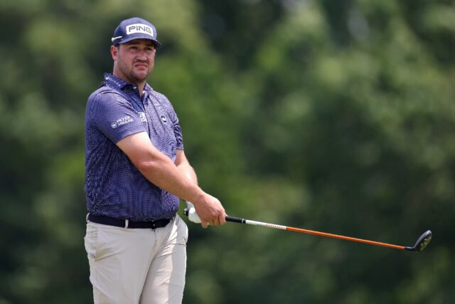 South African Thriston Lawrence fired a three-under par 67 to put himself among contenders