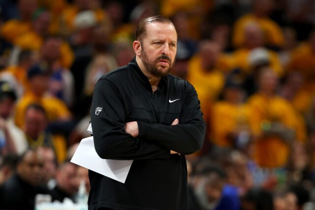 Tom Thibodeau was fired as coach of the New York Knicks after his team lost to the Indiana