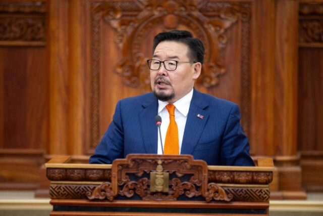 Former top diplomat Gombojav Zandanshatar was elected as prime minister in the early hours