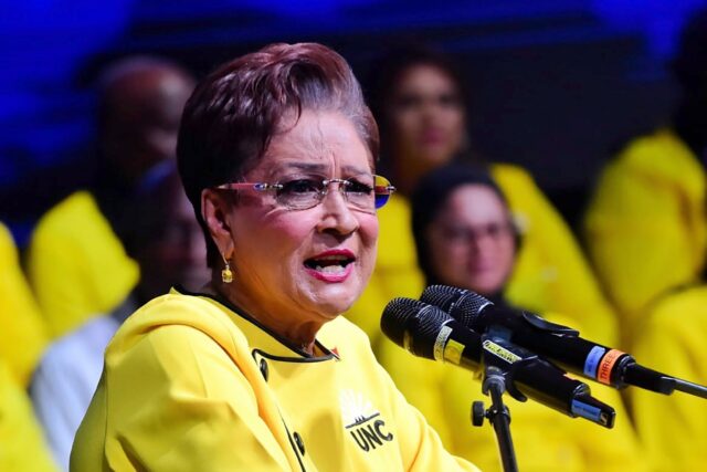 Trinidad and Tobago Prime Minister Kamla Persad-Bissessar said she would consider using "d