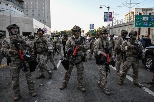 US Customs and Border Protection agents deploying in Los Angeles are among the numerous fo