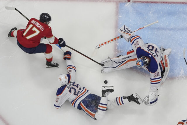APTOPIX Stanley Cup Oilers Panthers Hockey The Associated Press