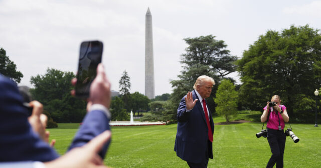 Trump Begins Paving White House Rose Garden, Adding Flagpoles
