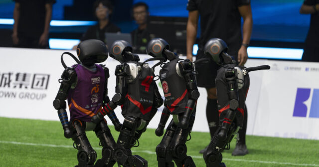 China Hosts First Fully Autonomous Humanoid Robot Football Tournament in Beijing