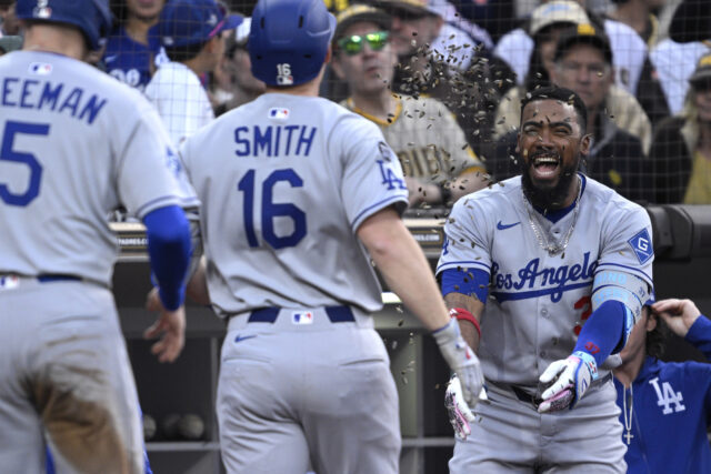 Andy Pages delivers in 10th, Dodgers edge Padres 8-7 in rivals' first