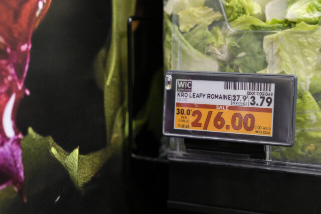 Electronic Grocery Labels The Associated Press