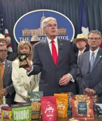 Texas governor vetoes bill that would ban all THC products