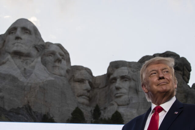 Trump Statue Garden The Associated Press