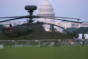 D.C. Hosts Largest Army Parade Amid Protests, Rain