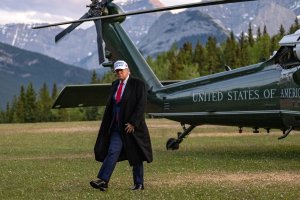 Trump attends critical G7 meeting of world leaders in western Canada