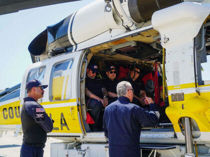 Report: Los Angeles First Responders Pluck Five Hikers from Flash Flood