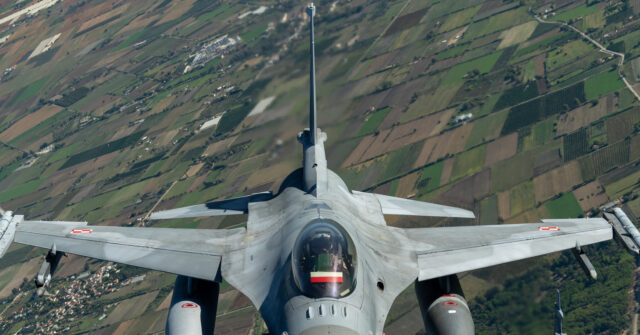 F-16s Scrambled to Protect NATO Airspace as Russia Strikes Ukraine