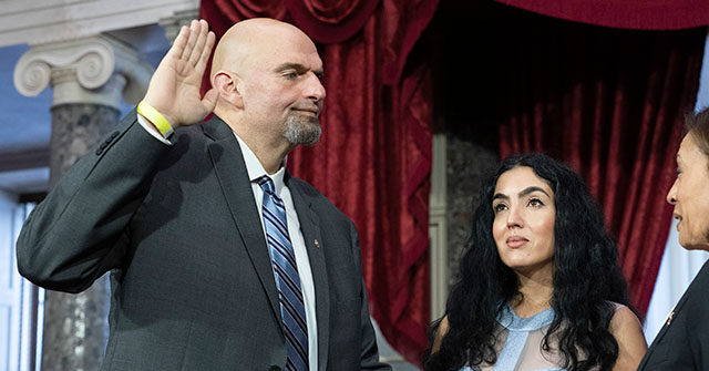 Fetterman's Wife Says She Would Not Support Him Seeking Higher Office
